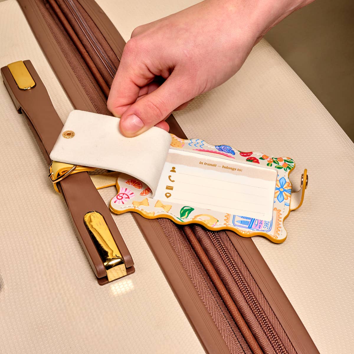 The Darling Effect - Jetsetter Luggage Tag–Ciao Bella | Baglady