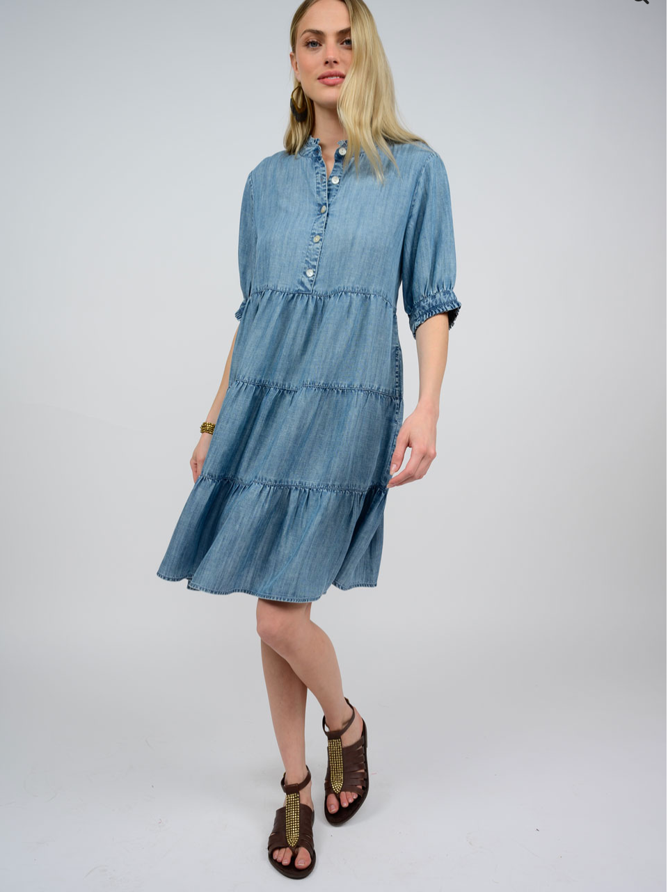 ivy jane denim dress Ivy Jane Denim Shirtdress