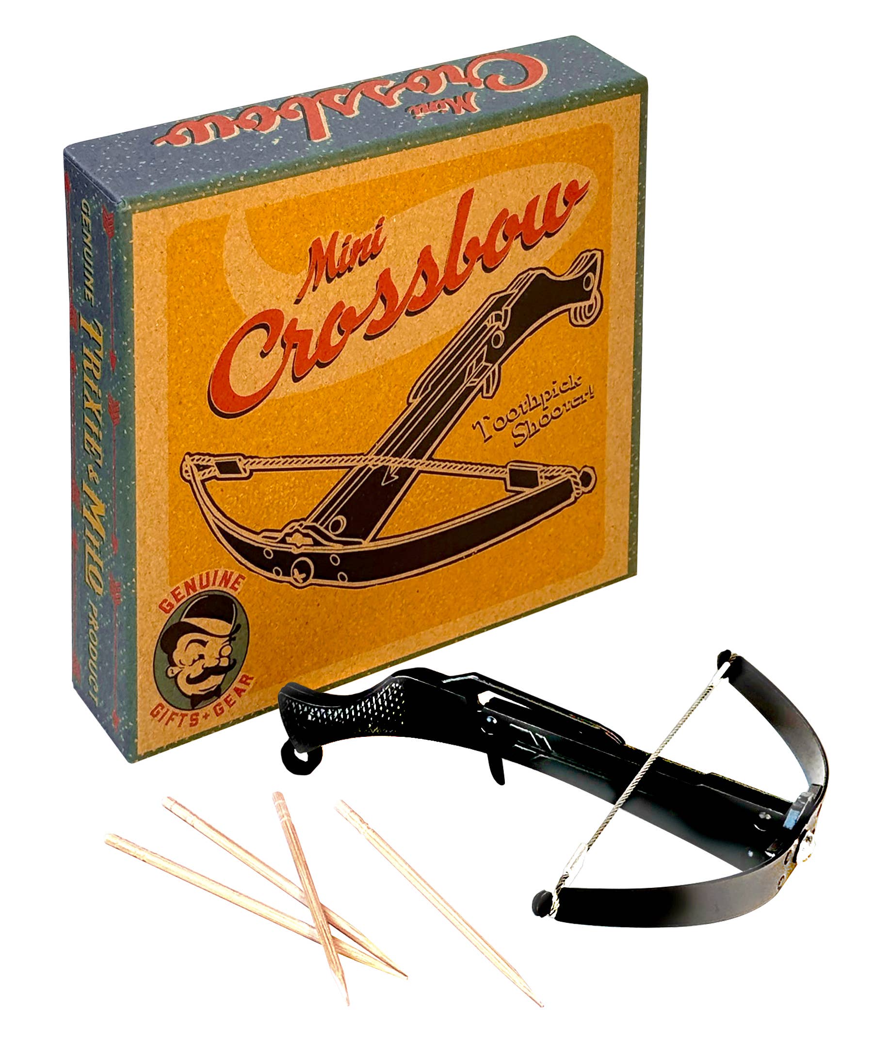 Trixie & Milo - Mini Crossbow Toothpick Shooter (12 pk.) | Baglady
